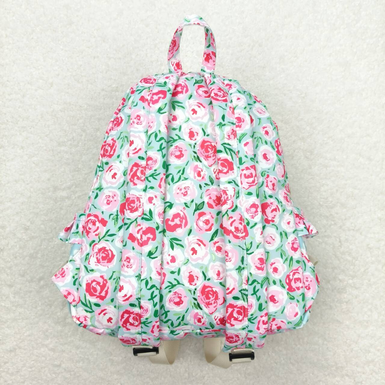 BA0100 Girls bag Flowers Print Backpack