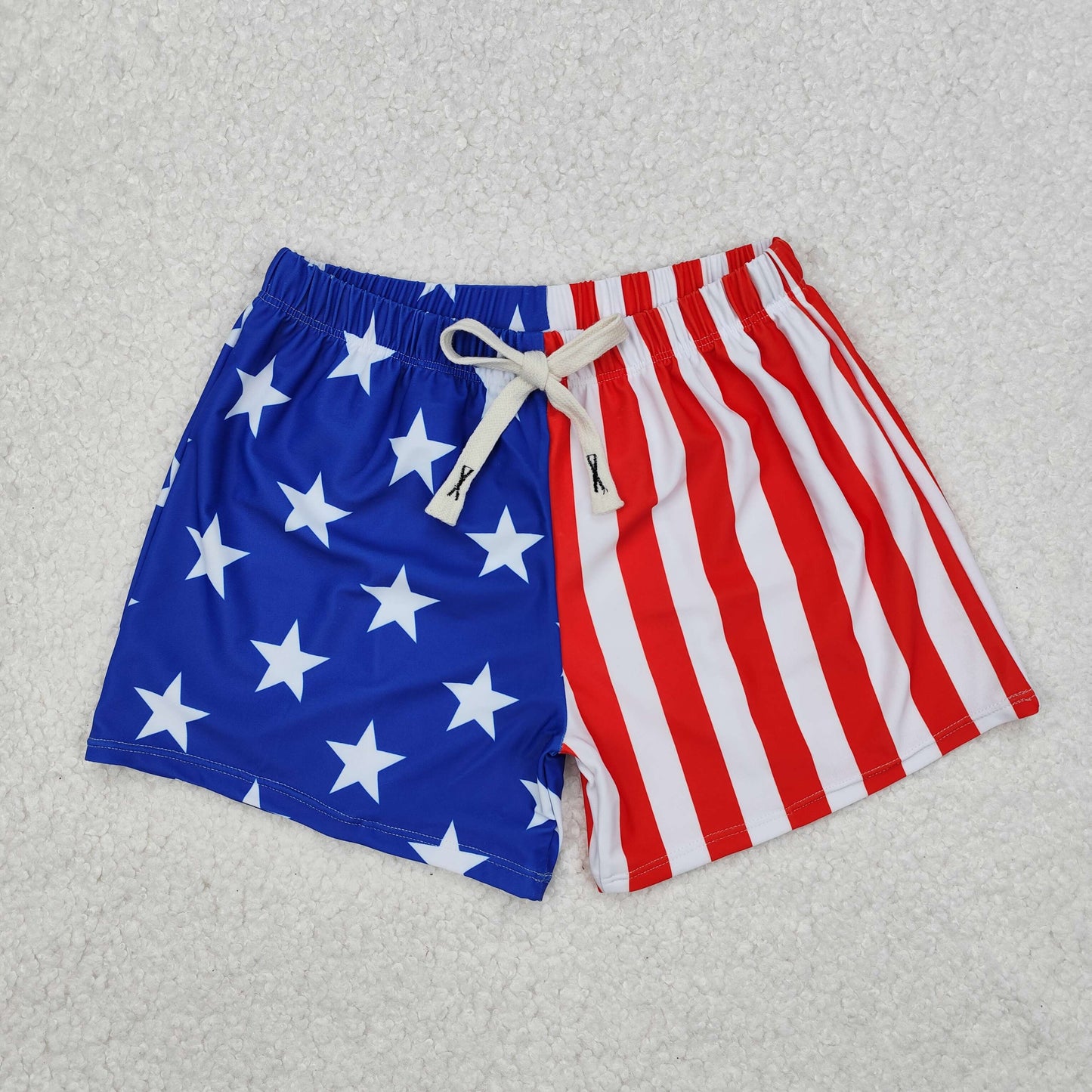 7 Design Stars Boys 4th of July Swim Trunks Brothers Wear