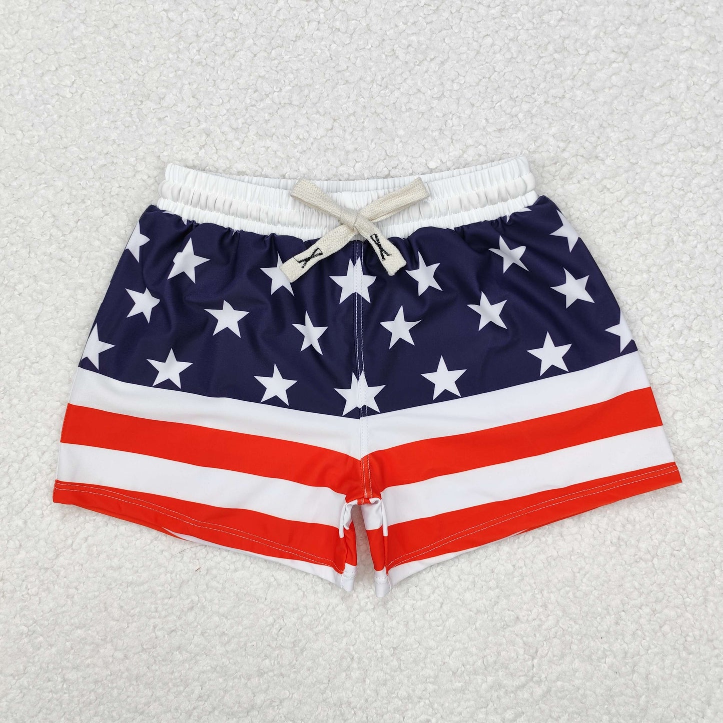 7 Design Stars Boys 4th of July Swim Trunks Brothers Wear