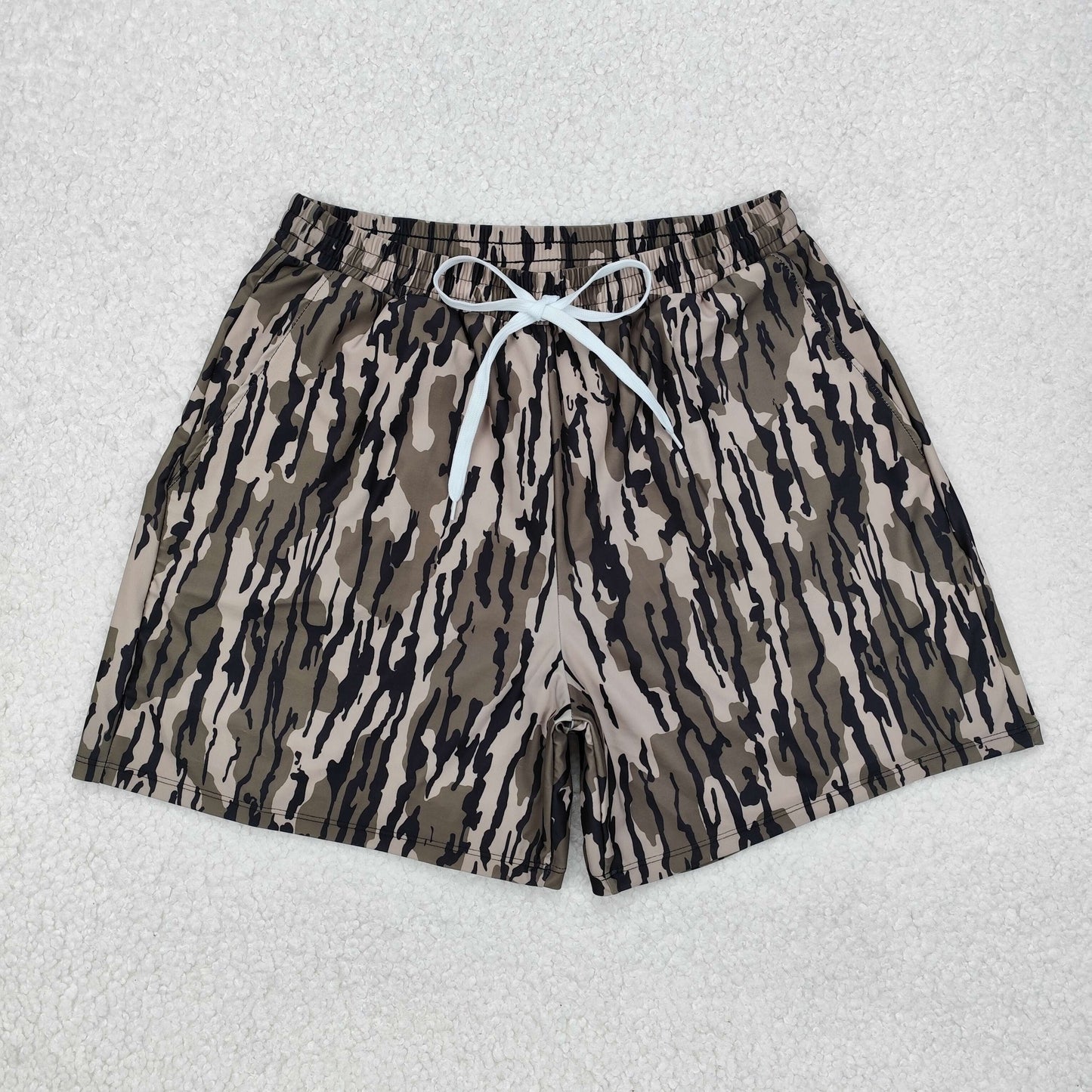 USA-Shop S0324 Adult Camo Print Man Swim Trunks