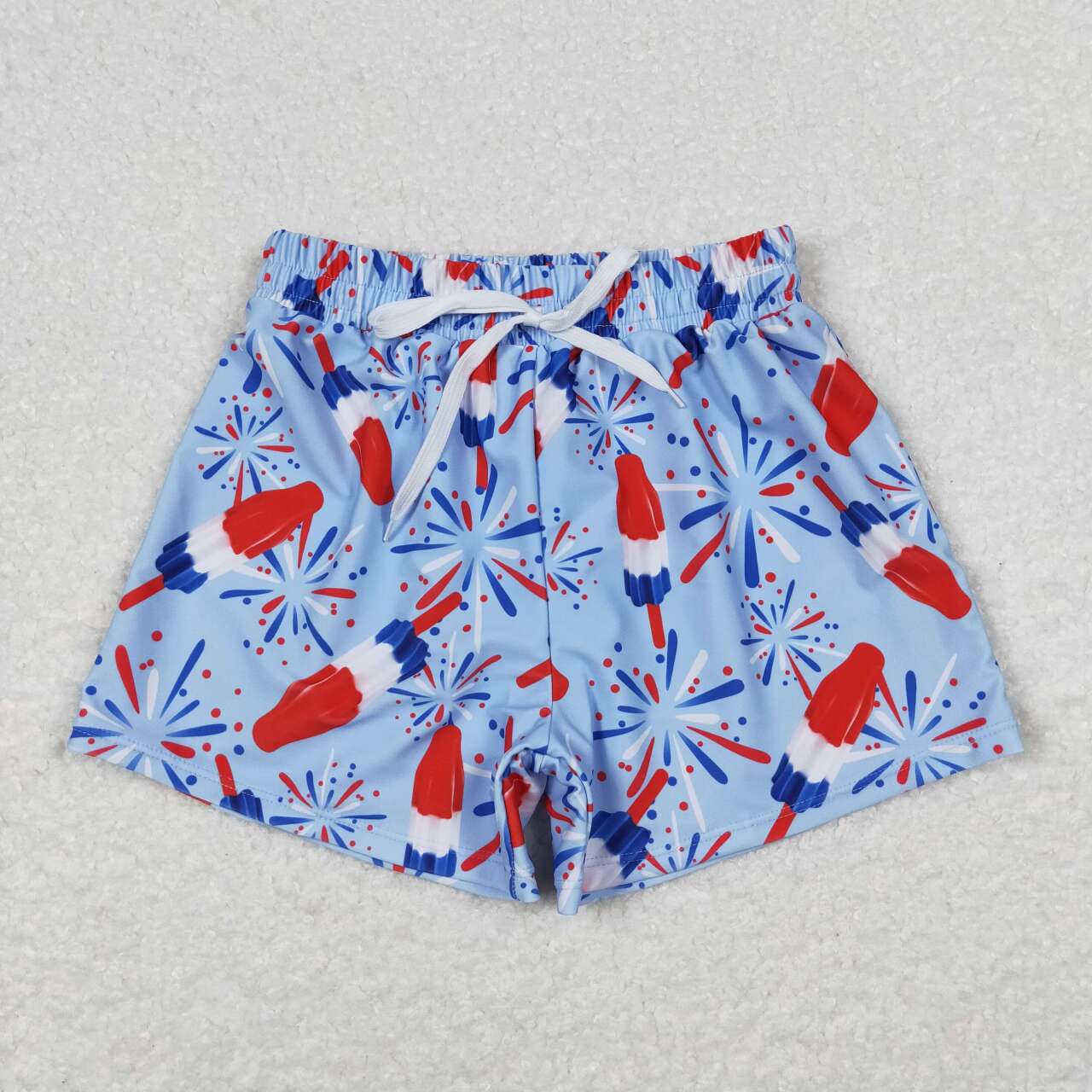 Fireworks Popsicle Print Family 4th of July Matching Swimsuits