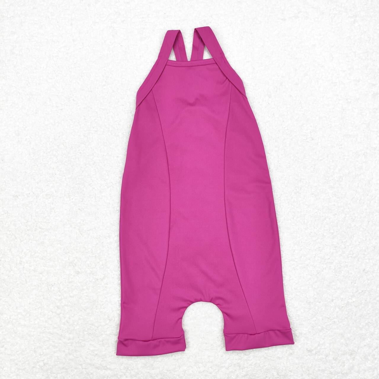 S0448 Purple Color Girls Athletic Jumpsuits