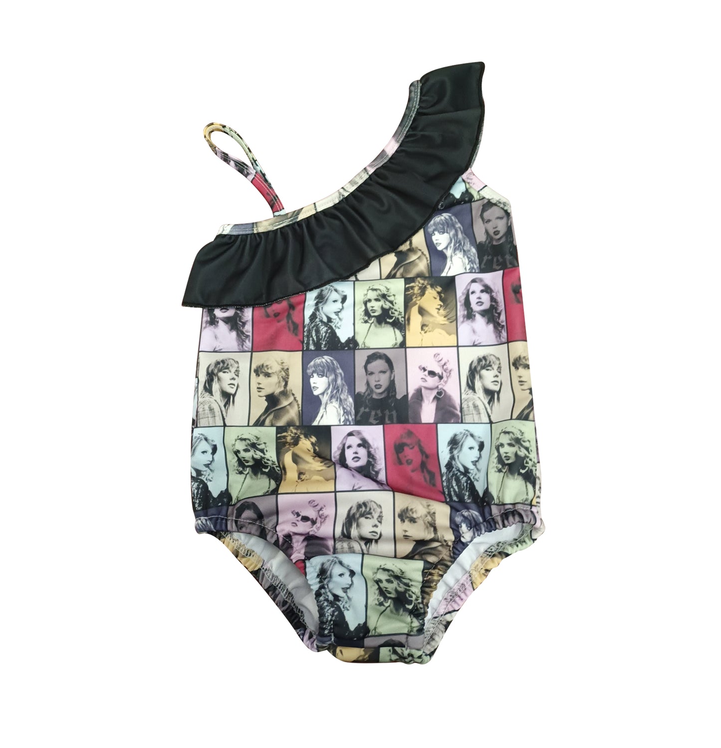 (Pre-order)S0483 Singer Swiftie Print Girls 1 Pieces Swimsuits