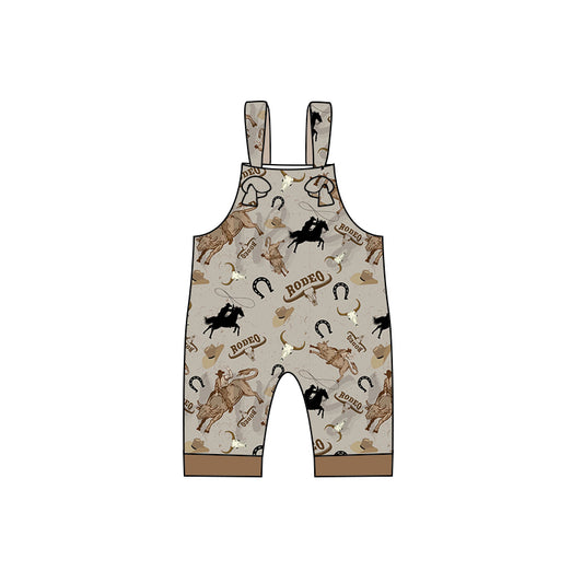 (Pre-order)SR0500 Rodeo Baby Boys Western Romper