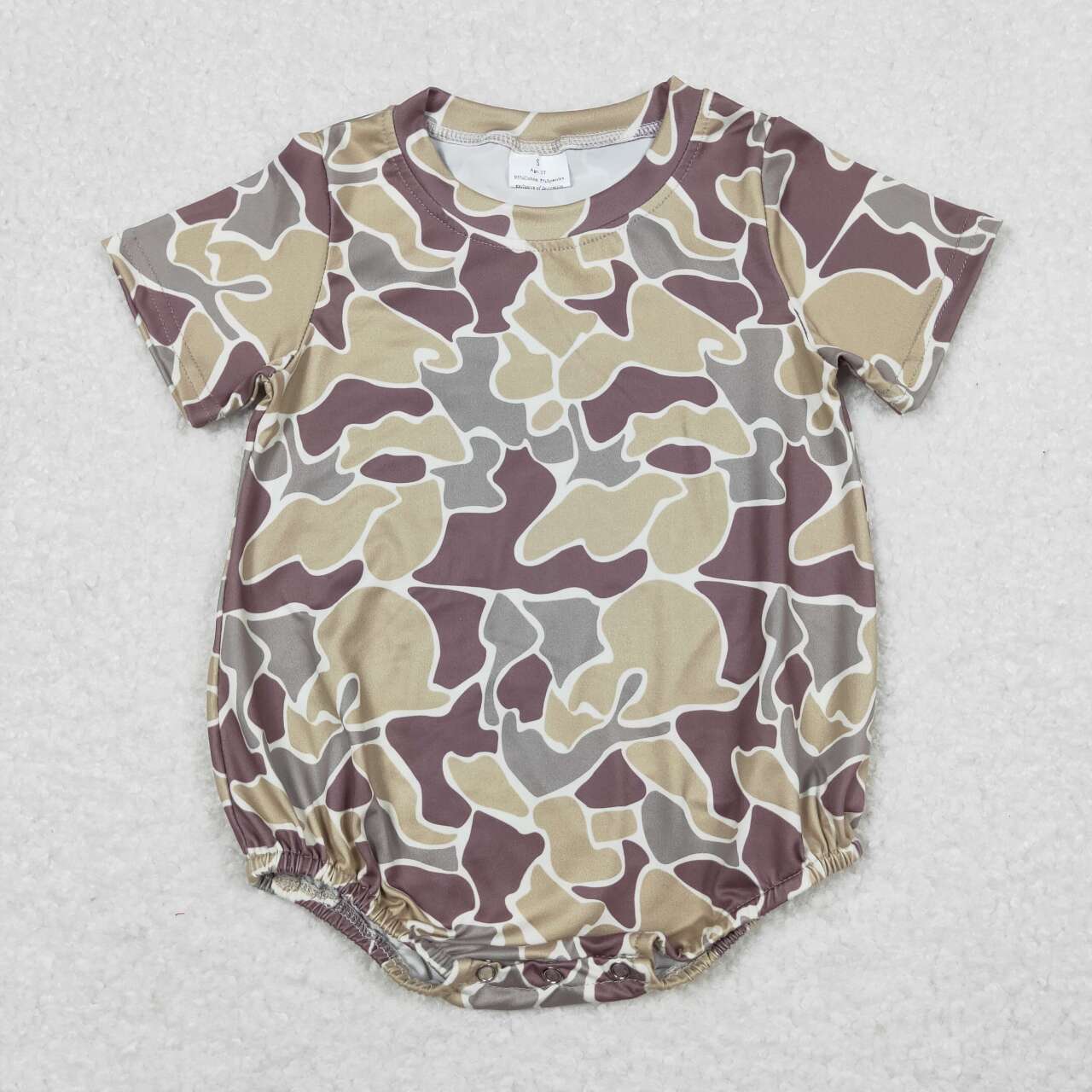 10 Colors Camo Print Baby Summer Bubble Romper Sibling Wear