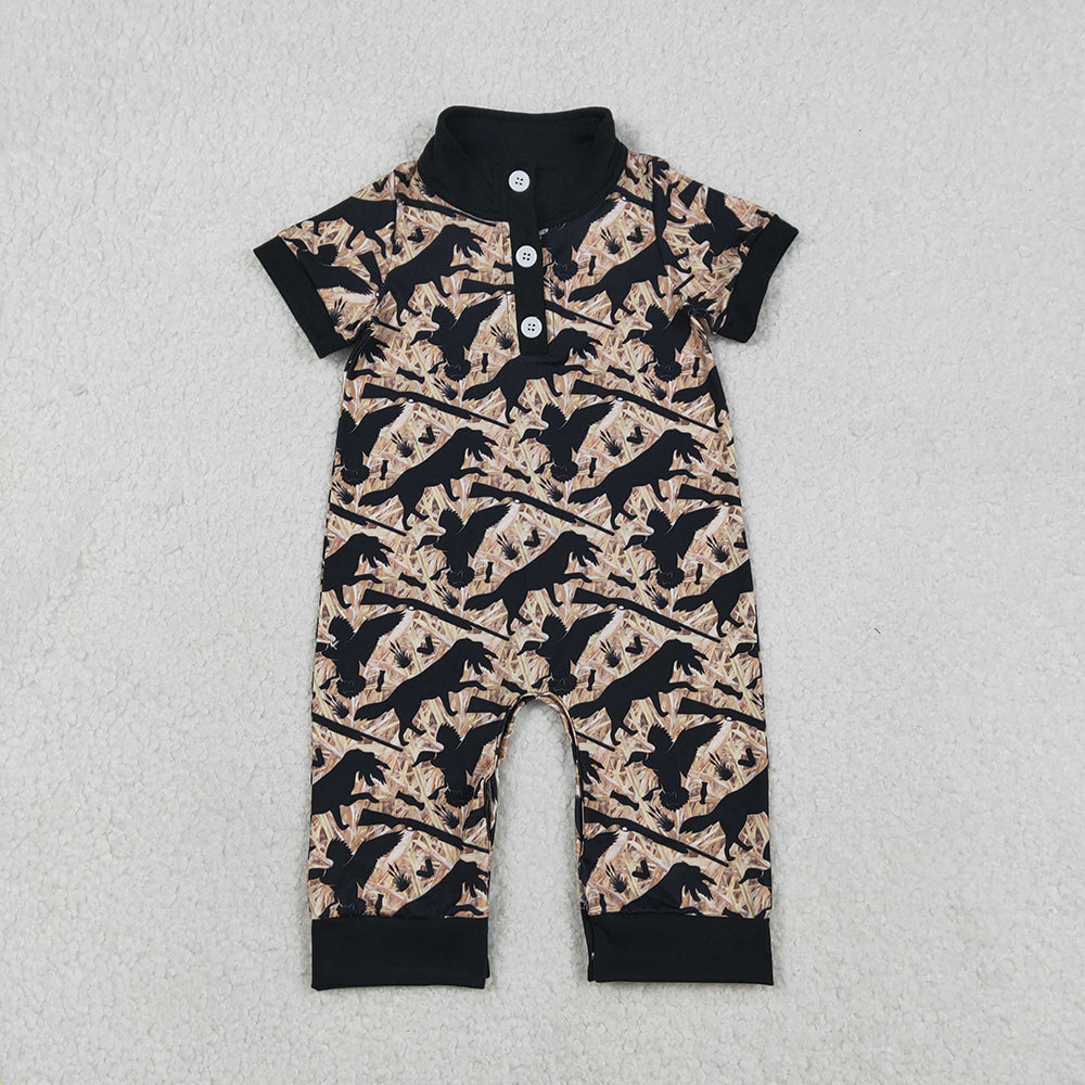 5 Colors Camo Print Baby Boys Summer Romper Brothers Wear