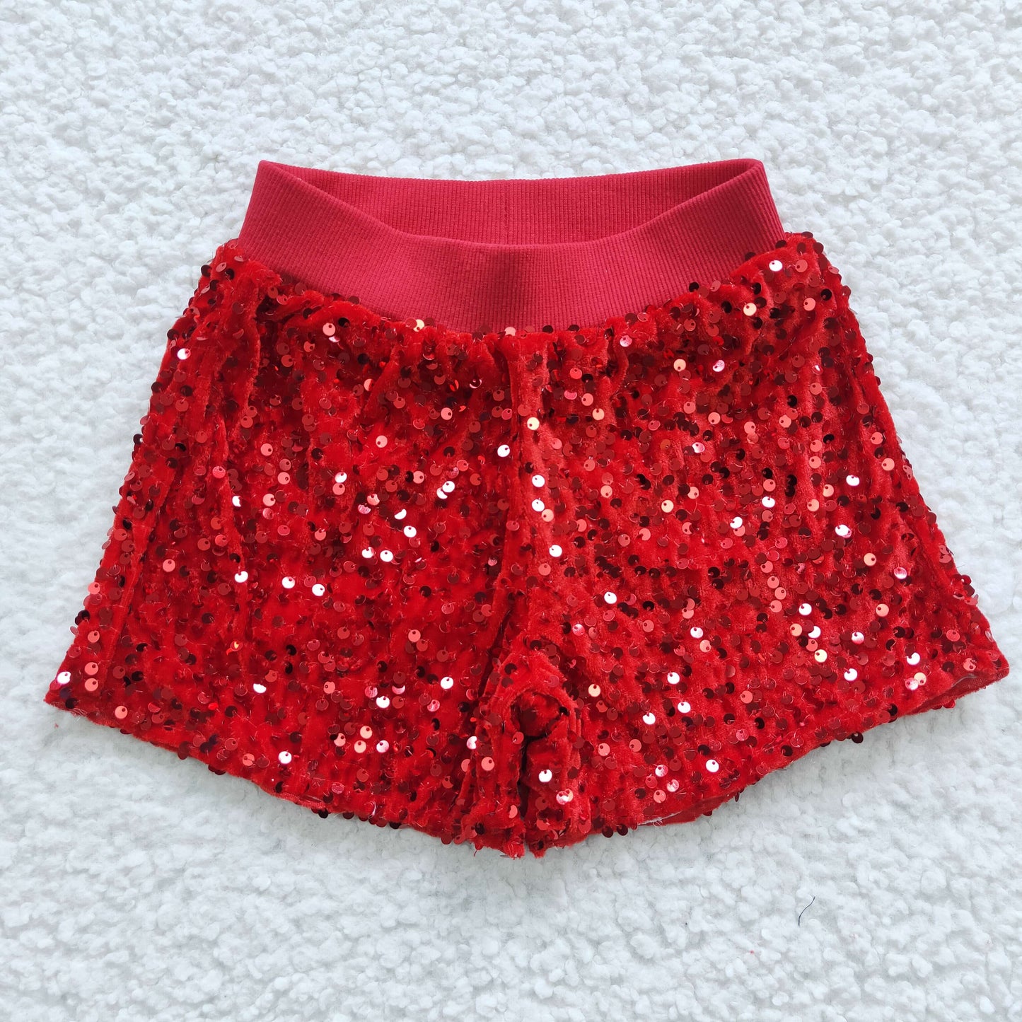 4 Colors Sequins Sparking Summer Shorts Sisters Wear