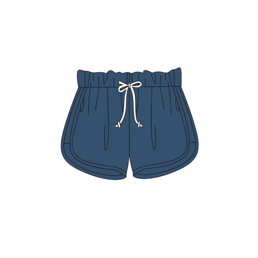 (Pre-order)SS0157 Dark Blue Kids Summer Shorts