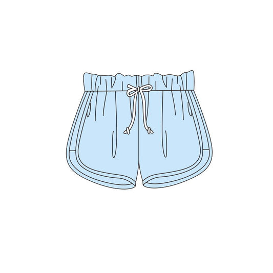 (Pre-order)SS0158 Blue Kids Summer Shorts