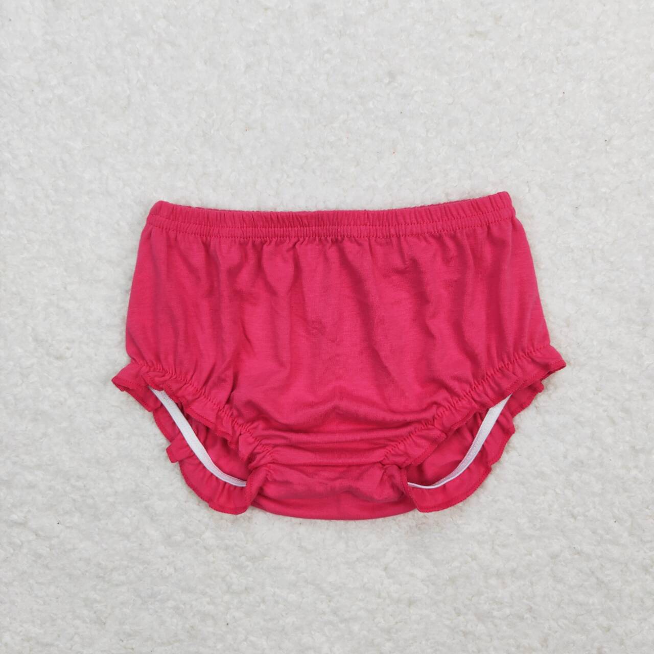 SS0248 Hot Pink Baby Girls Summer Bummie Shorts