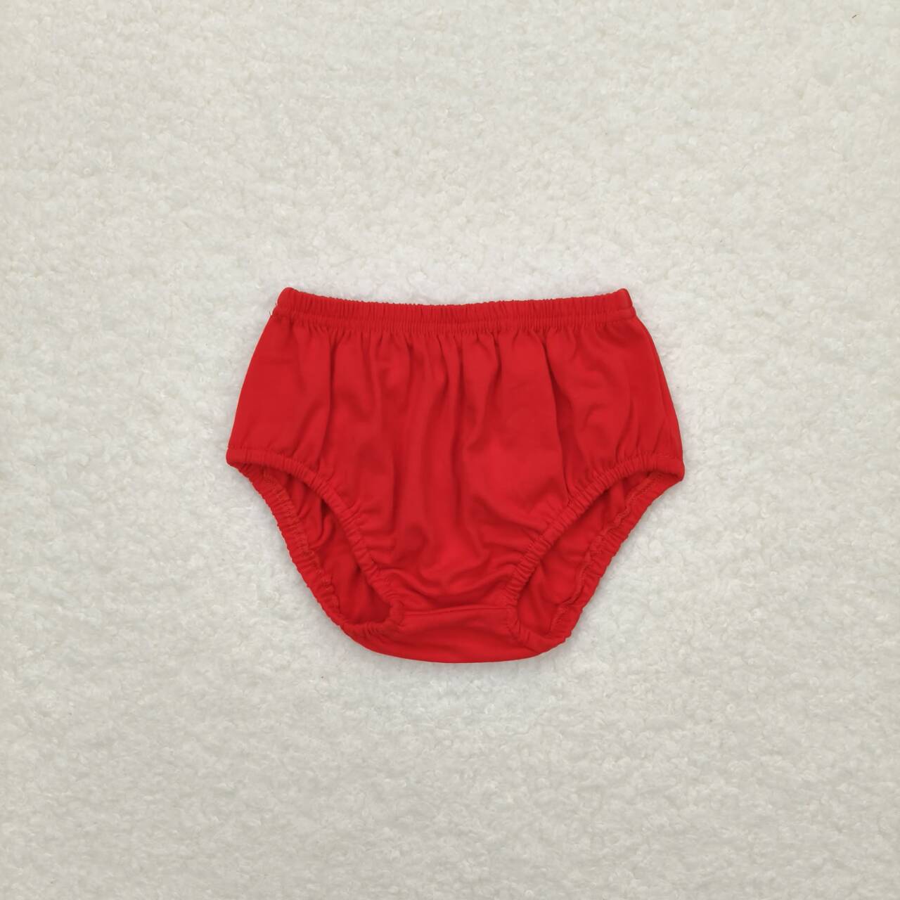 SS0268 Red Baby Boys Summer Bummie Shorts