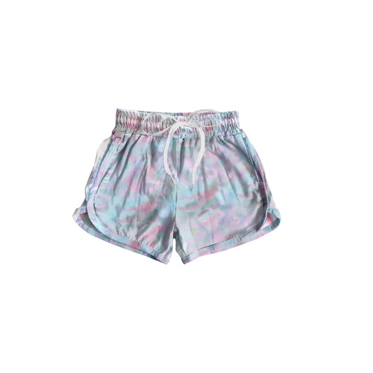 (Pre-order)SS0301 Colorful Tie-dye Girls Summer Shorts