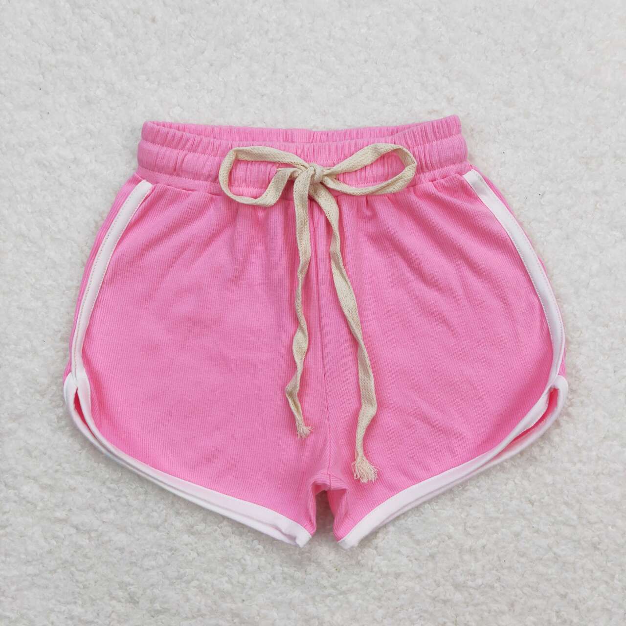 SS0315 Girls Pink Summer Cotton Sport Shorts