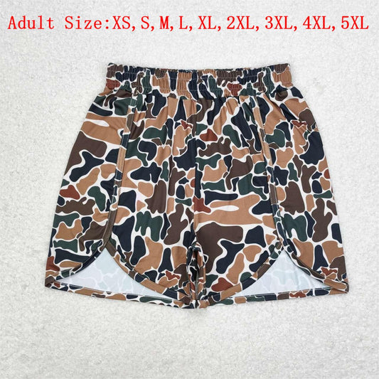 SS0355 Adult Camo Print Woman Summer Shorts