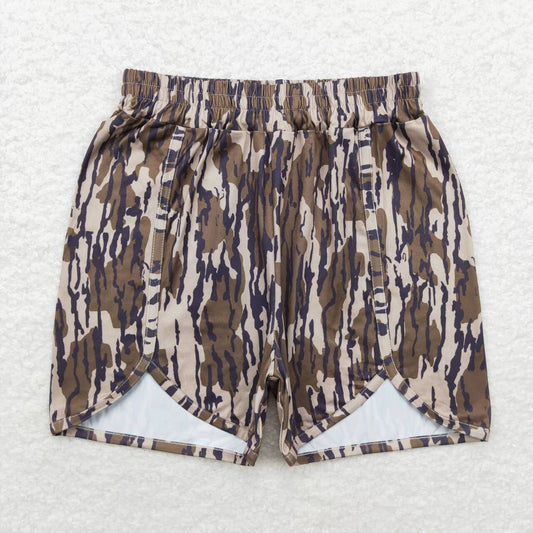 SS0362 Adult Camo Print Woman Summer Shorts