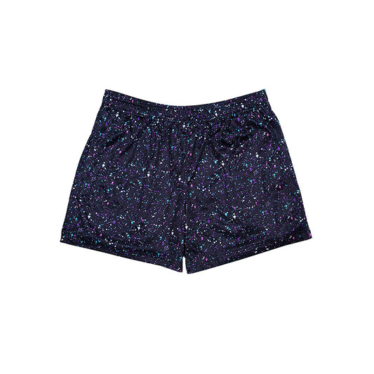 (Pre-order)SS0631 Colorful Dots Black Print Girls Summer Bottom Shorts