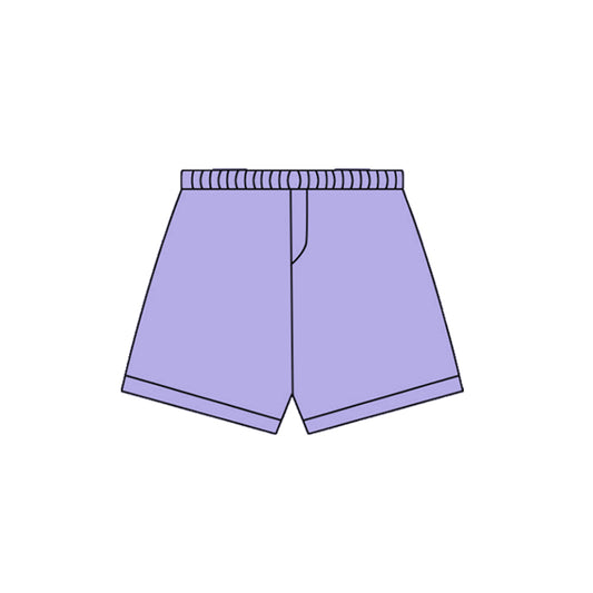 (Pre-order)SS0670 Purple Color Girls Sumer Bottom Yoga Shorts