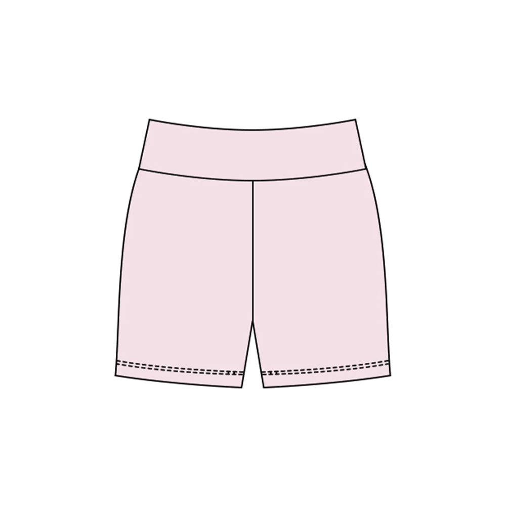 (Pre-order)SS0726 Pink Color Girls Yoga Bottom Shorts