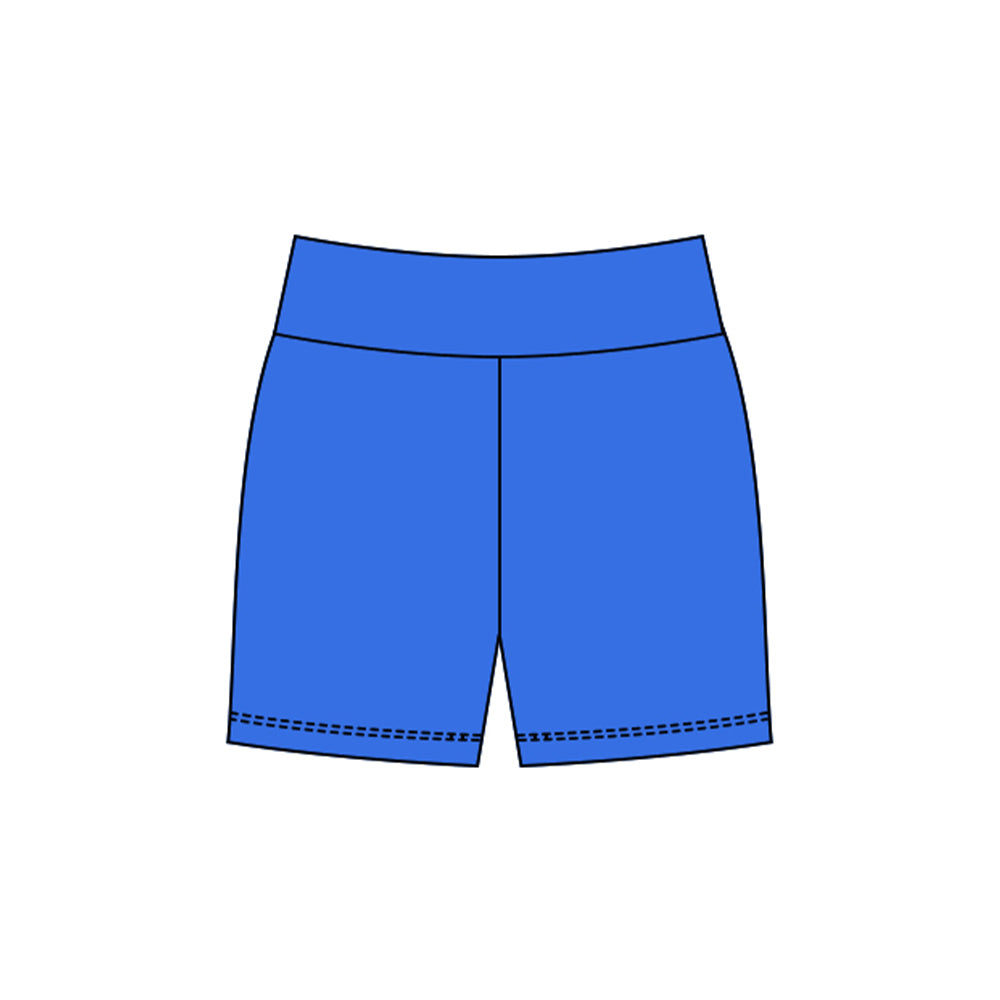 (Pre-order)SS0729 Blue Color Girls Yoga Bottom Shorts