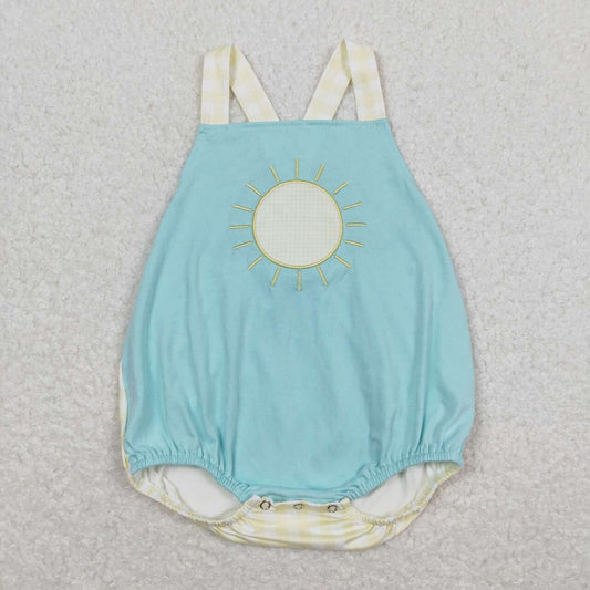 SR1072 Sunshine Embroidery Baby Boys Summer Romper