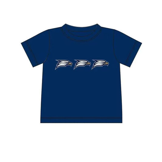 (Custom Design Preorder MOQ 5)  Team's Georgia Southern Print Boys Summer Tee Shirts Top