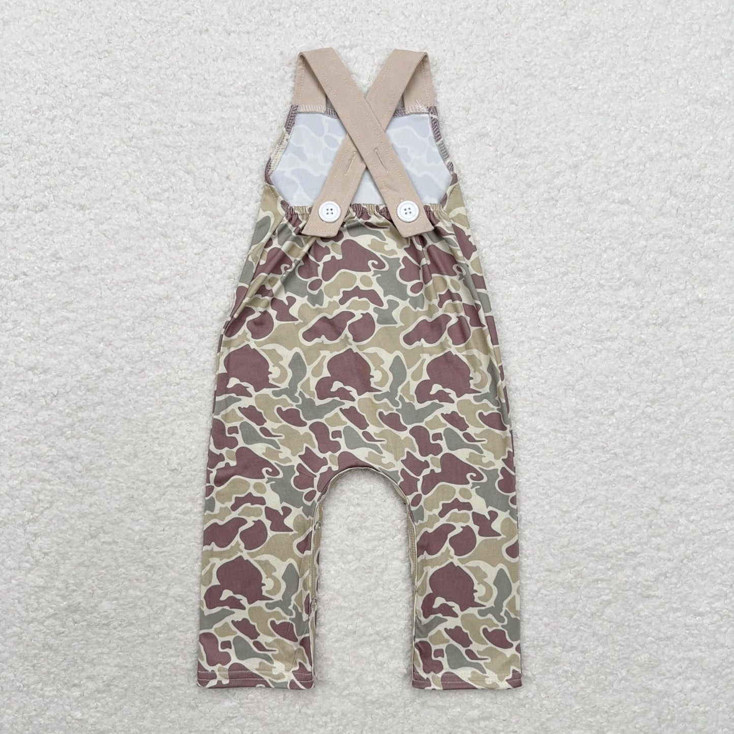 Deer Embroidery Camo Print Sibling Fall Matching Clothes