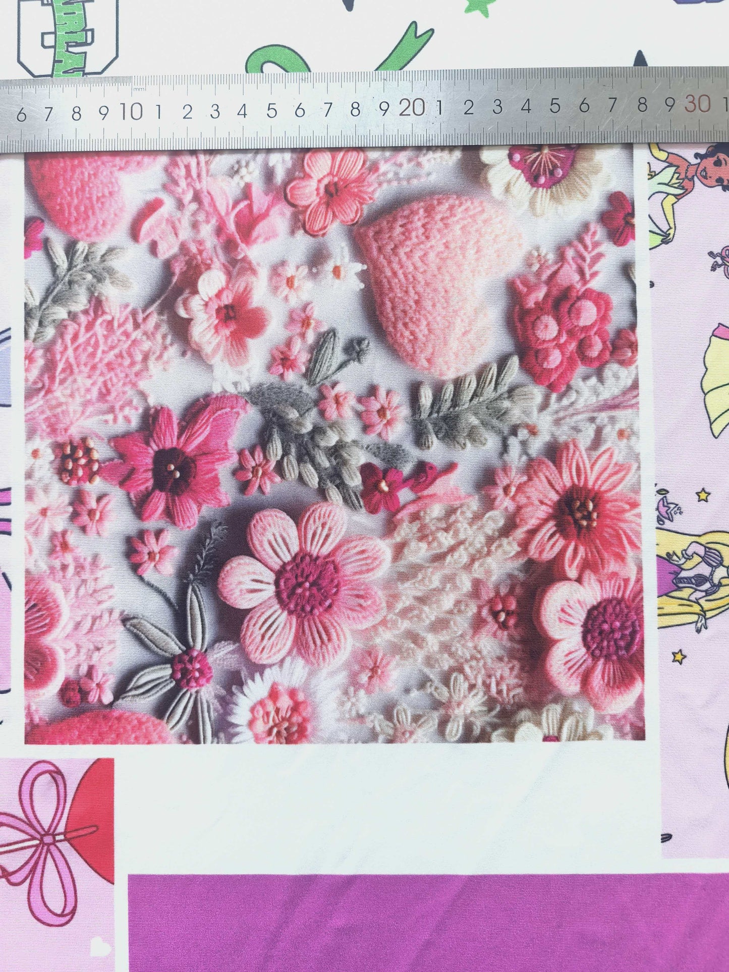 (Custom Design Preorder MOQ 5) Pink Hears Flowers Print Girls Valentine's Day Bottom Pants