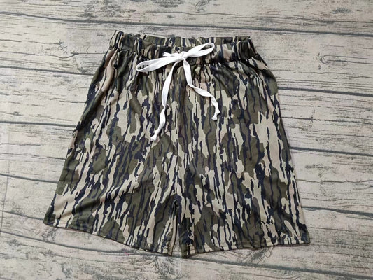 (Split Order Preorder) Deadline November 30 Camo Print Adult Summer Shorts