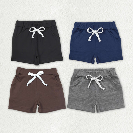 4 Colors Pockets Boys Summer Shorts