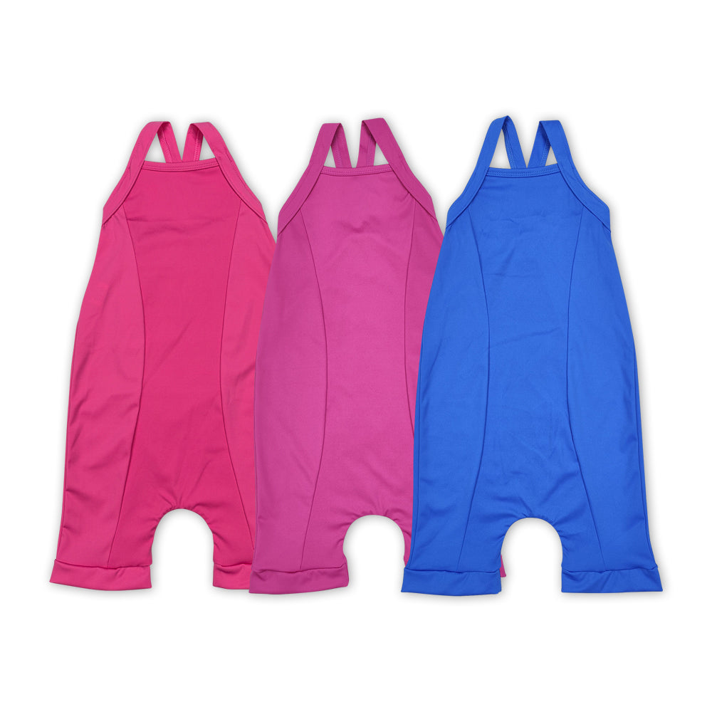 3 Colors Girls Athletic Jumpsuits