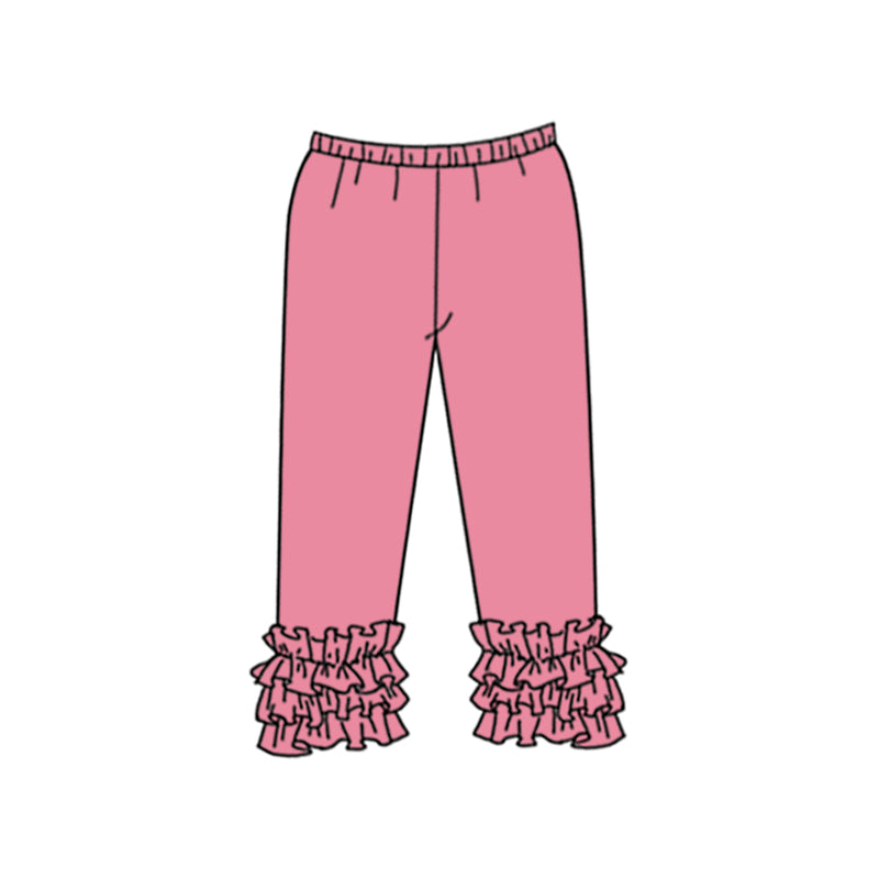 (Custom Design Preorder MOQ 5) Mauve Color Girls Icing Pants