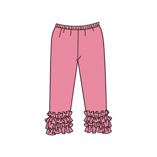 (Custom Design Preorder MOQ 5) Mauve Color Girls Icing Pants