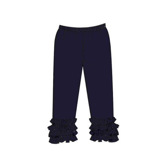 (Custom Design Preorder MOQ 5) Navy Color Girls Icing Pants