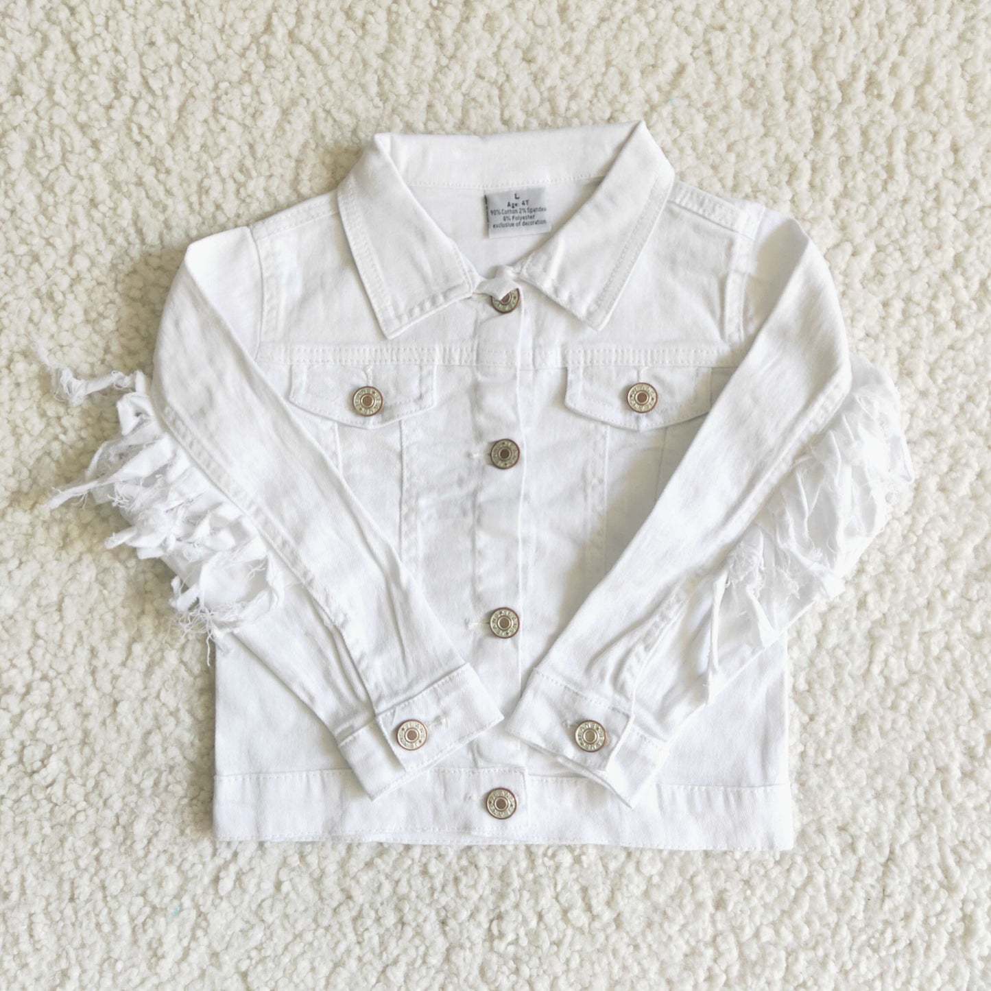 White Denim Jackets 6 A32-28