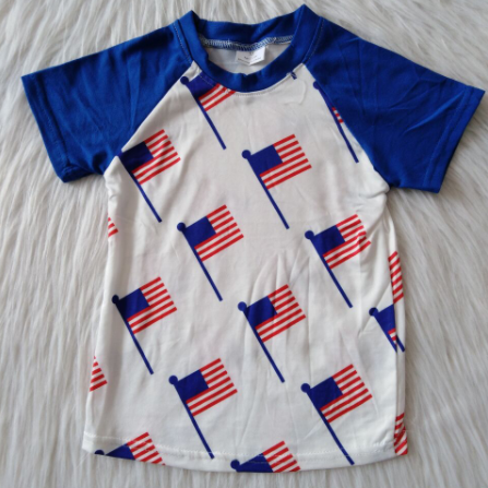 Boys short sleeve 4th of July Tee shirts