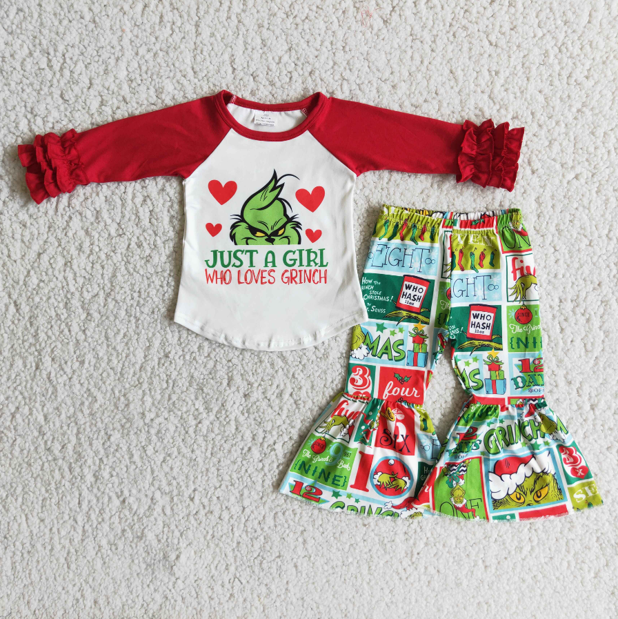 Girls Christmas outfits   6 C7-19