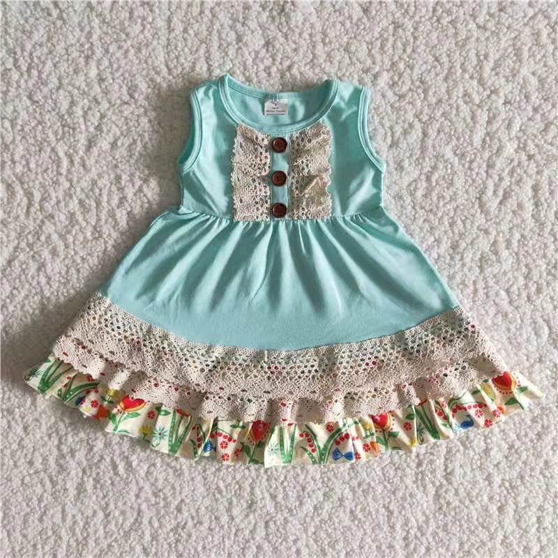 Sleeveless summer dress B15-2