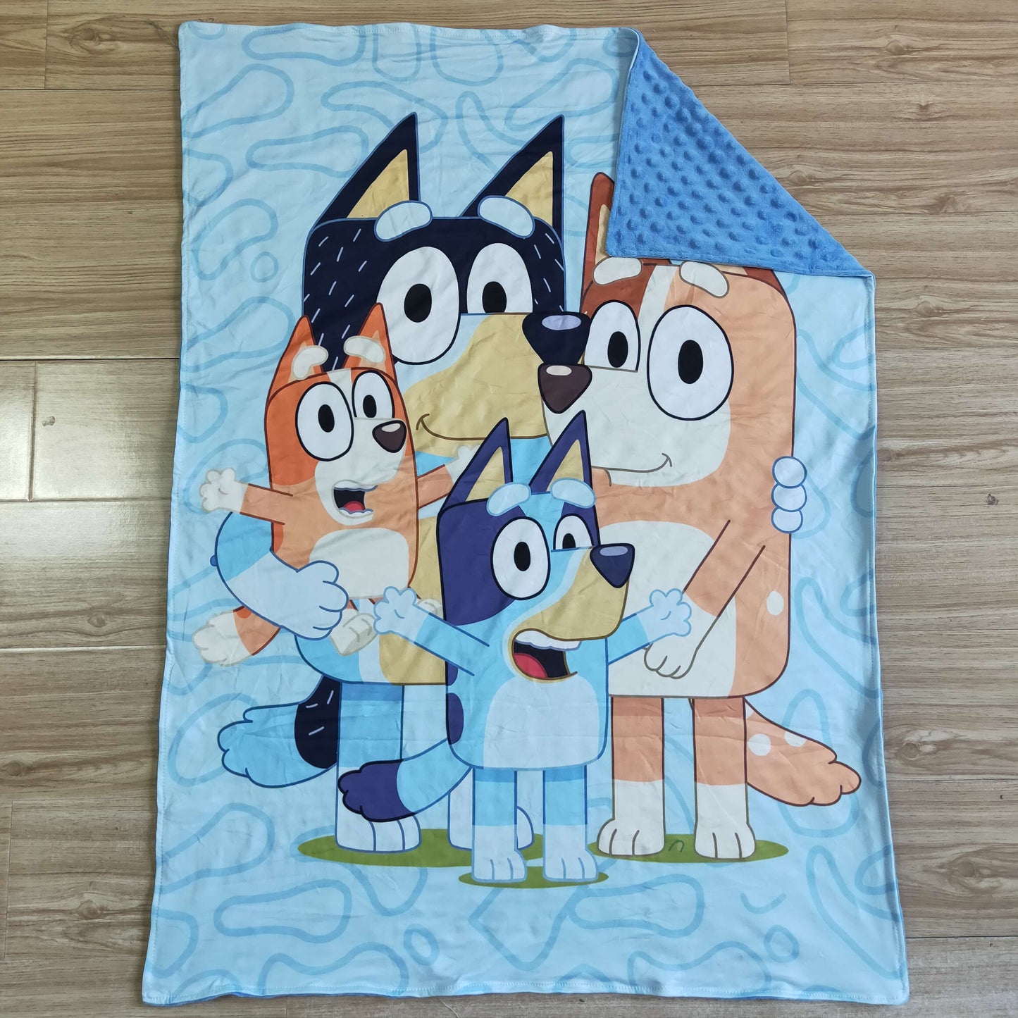 Cartoon dog print blanket   6 A19-1