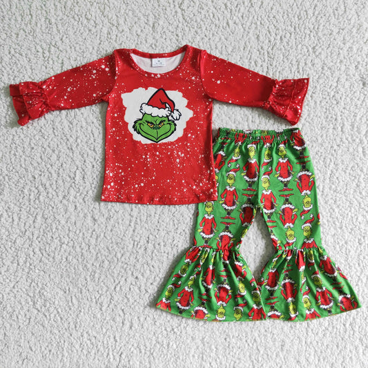 (Promotion)Girls Christmas outfits   6 B6-37
