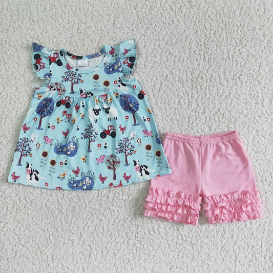 (Promotion) Girls summer outfits  A10-14