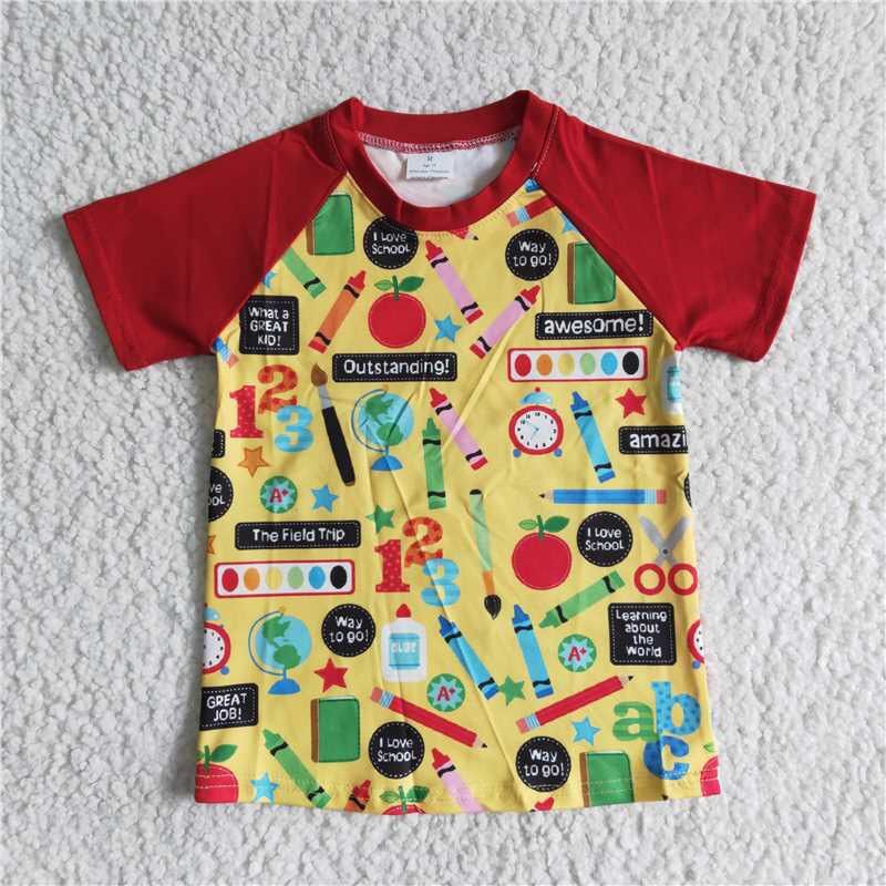 Boys short sleeve Tee shirts A12-17-1