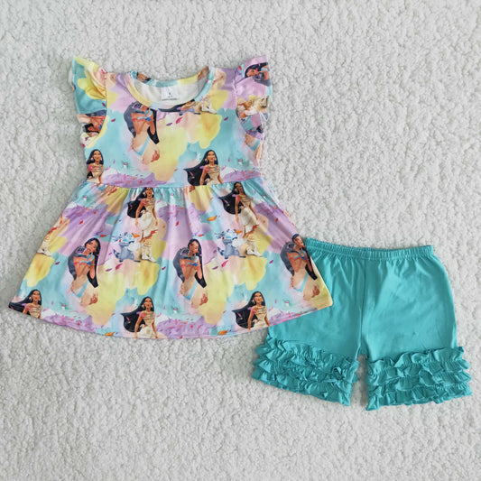 (Promotion)Girls summer outfits  B4-2