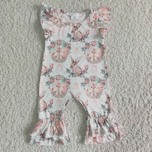 (Promotion)Baby girls bunny romper   B6-27