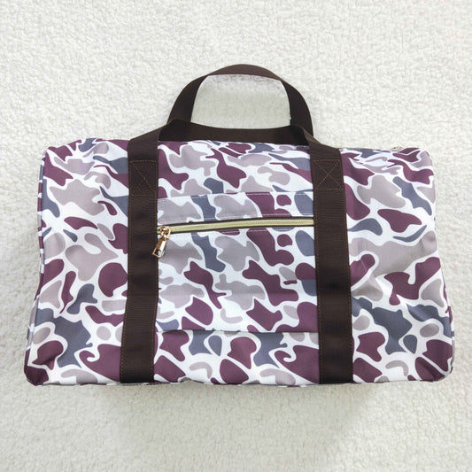 Camo print gym bag     BA0034