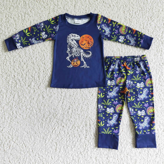 (Promotion)Boys Hallowmas Pajamas Set       BLP0025