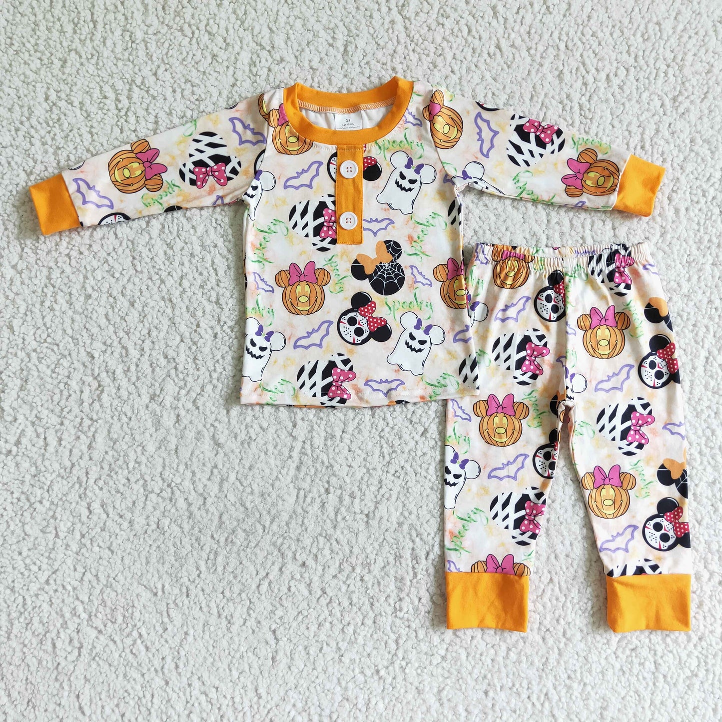 (Promotion)Boys Hallowmas Pajamas Set       BLP0026