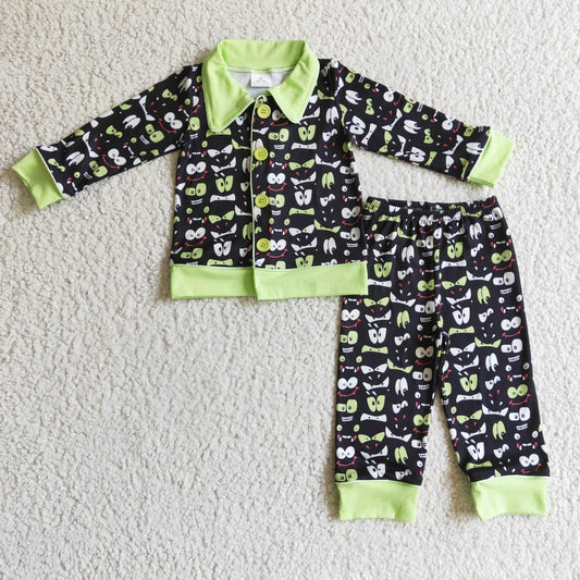 Boy's Halloween pajamas      BLP0032