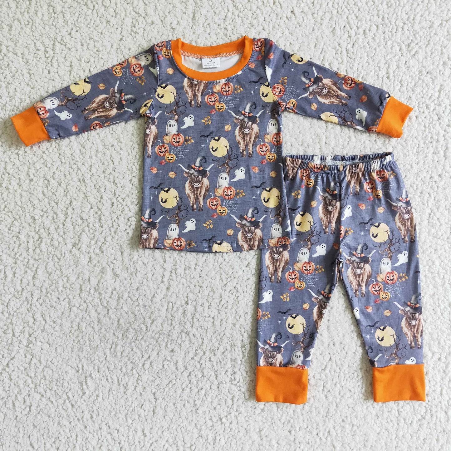 (Promotion)Boy's Halloween pajamas      BLP0039