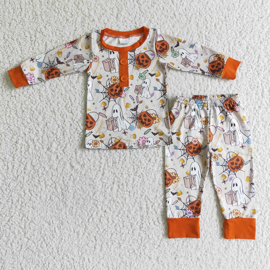 (Promotion)Boy's Halloween pajamas      BLP0048
