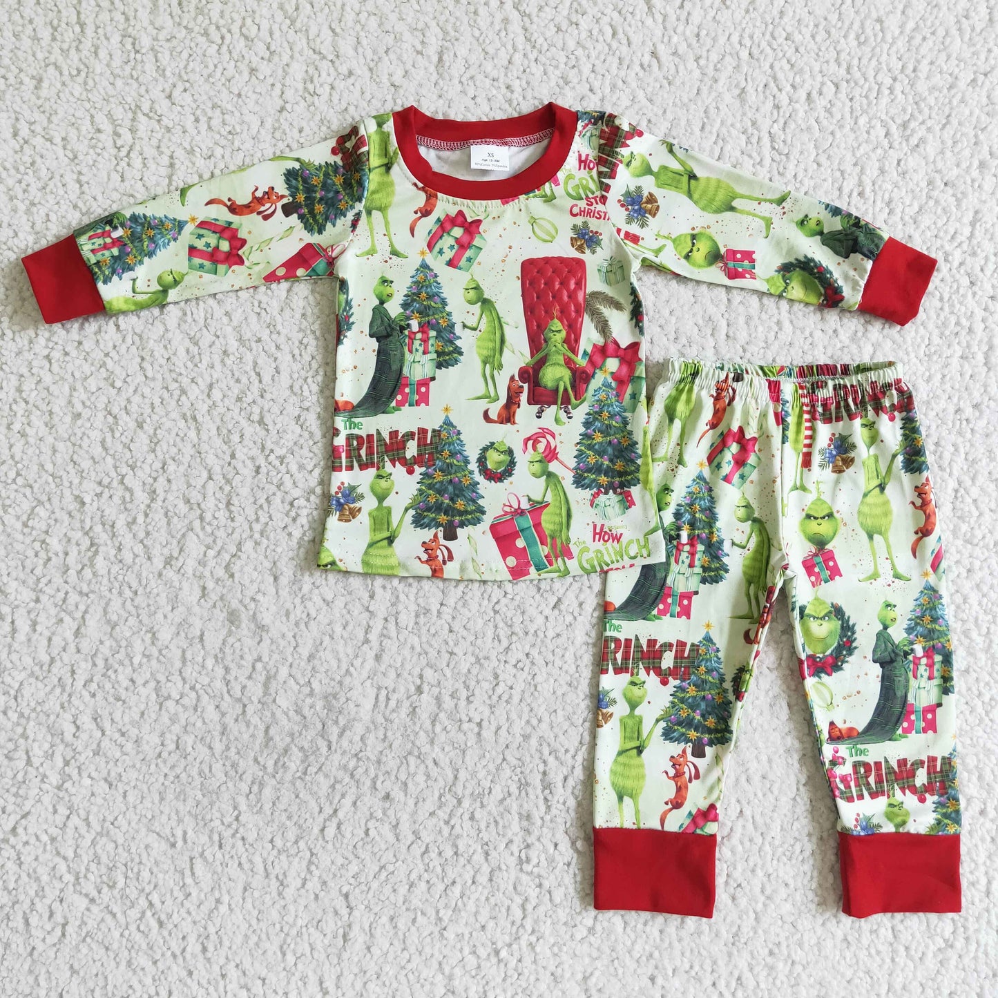 Boy's Christmas pajamas set BLP0052